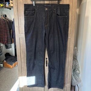 Mott & Bow 40x32 Straight Leg Jeans Dark Wash